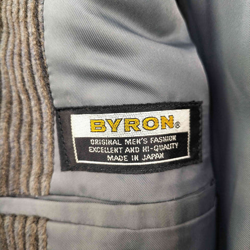 BYRON ウール混 コーデュロイジャケット メンズ