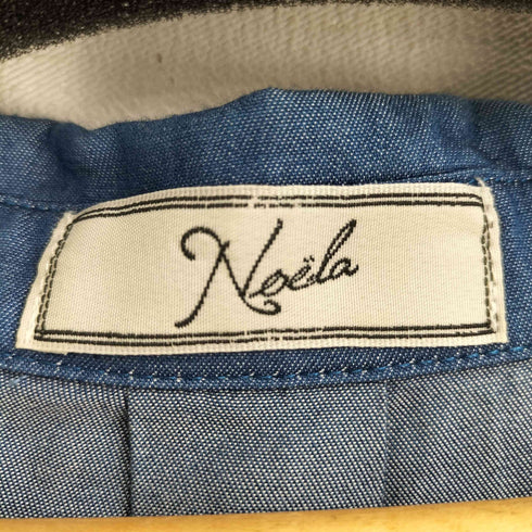 ノエラ Noela ボリュームフレアシャツワンピ レディース FREE