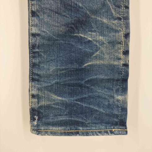 ヒステリックグラマー HYSTERIC GLAMOUR Y2K ダメージ加工 クラッシュスキニーデニム レディース XS