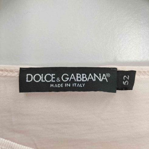 ドルチェアンドガッバーナ DOLCE&GABBANA イタリア製 OCTOBER 1996 マガジン プリント S/S Tシャツ メンズ EUR:52