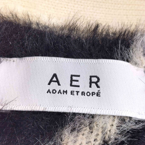 アダムエロペ Adam et Rope フェザーヤーンニットカーディガン レディース FREE