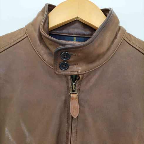 ポロラルフローレン POLO RALPH LAUREN 牛革 レザージャケット メンズ import:S