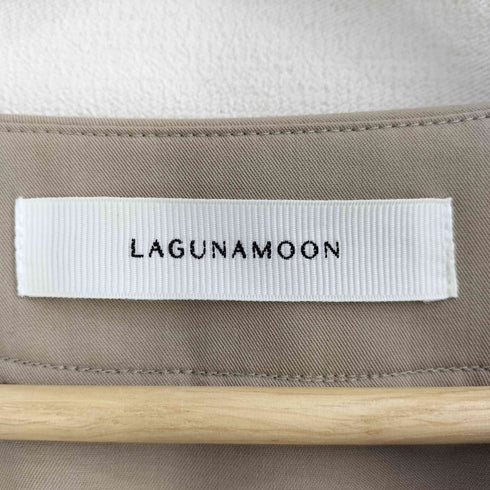 ラグナムーン LAGUNAMOON 22SS ビックカラーフロントボタンワンピース レディース JPN:S