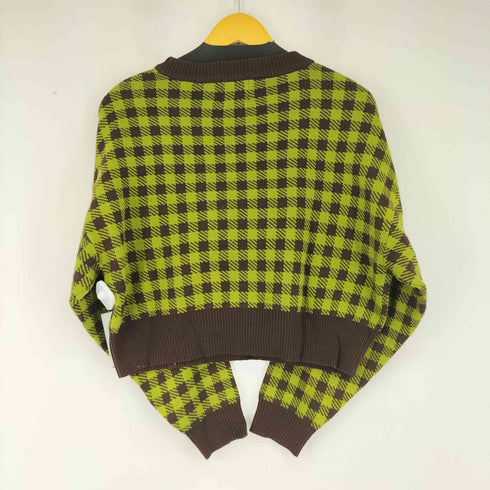 マリークワント MARY QUANT デイジージャガードニット レディース FREE