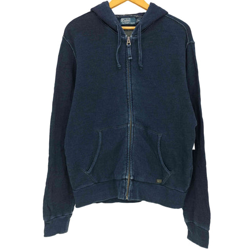 ポロバイラルフローレン Polo by RALPH LAUREN 後染め ジップアップパーカー メンズ import:M