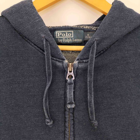 ポロバイラルフローレン Polo by RALPH LAUREN 後染め ジップアップパーカー メンズ import:M