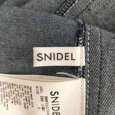 スナイデル snidel 22SS コルセットマーメイドジャンスカ レディース JPN:0