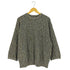 クレプスキュール crepuscule multicolor moss stitch knit マルチカラー モススティッチ ニット メンズ JPN:1