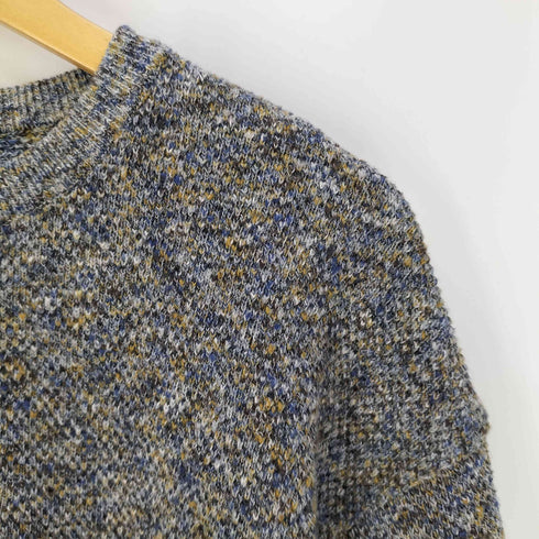 クレプスキュール crepuscule multicolor moss stitch knit マルチカラー モススティッチ ニット メンズ JPN:1