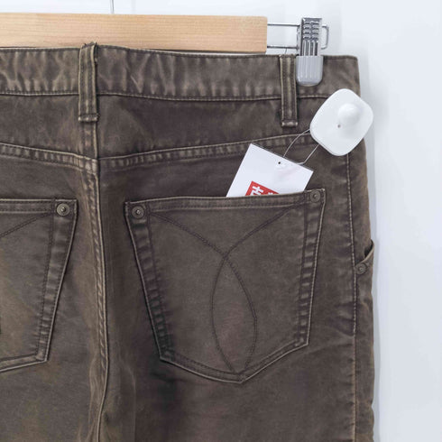 ハルプ HALB コーティング加工オイルドフレアパンツ メンズ JPN:M