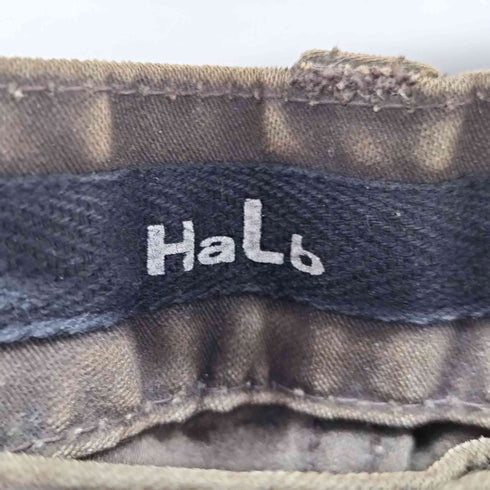ハルプ HALB コーティング加工オイルドフレアパンツ メンズ JPN:M