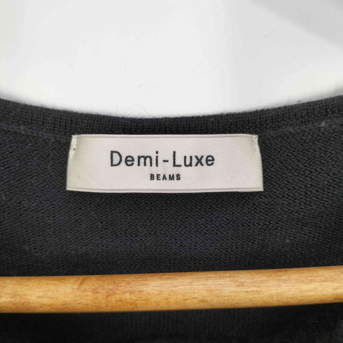 デミルクスビームス Demi-Luxe BEAMS フロントフラッフィワンピース レディース FREE
