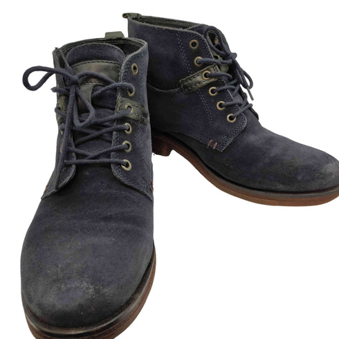 ステフノロッシ STEFANO ROSSI BOOTS スエード チャッカ ブーツ メンズ 26.5-27.0