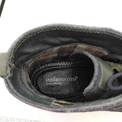 ステフノロッシ STEFANO ROSSI BOOTS スエード チャッカ ブーツ メンズ 26.5-27.0