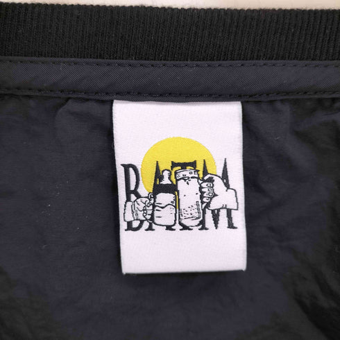 back at the moon 裾 ドローコード ナイロン プルオーバー メンズ JPN:L