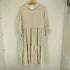 MYCLOSET ヘリンボーンギャザーシャツワンピース レディース