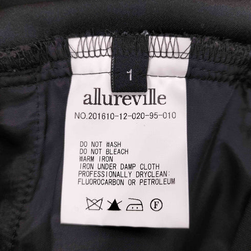 アルアバイル allureville レースノースリーブオールインワン レディース