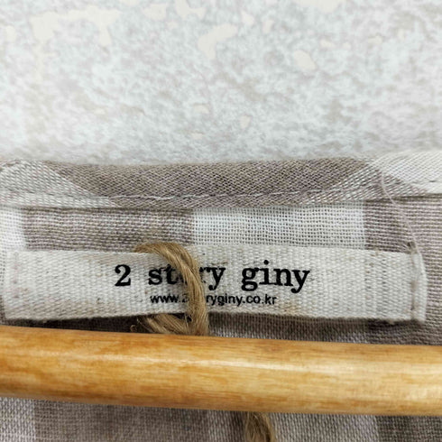 2 STORY GIMY ブロックチェックワンピース レディース