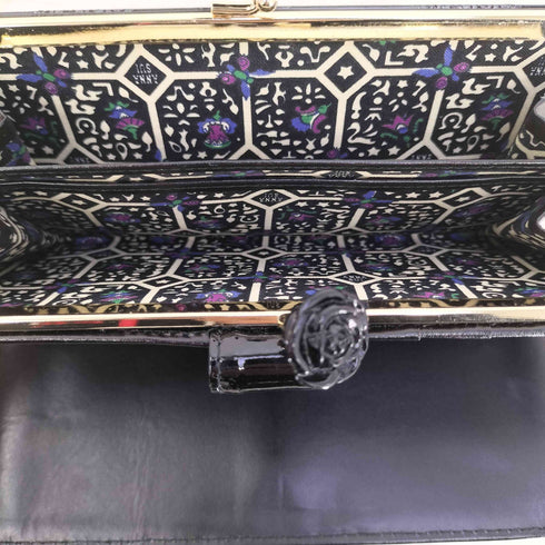 アナスイ ANNA SUI エナメルがま口長財布 レディース