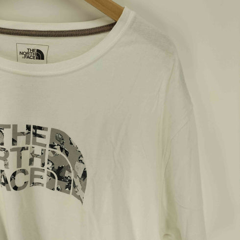 ザノースフェイス THE NORTH FACE STANDARD FIT 総柄 ロゴ プリント S/S Tシャツ メンズ import:XL