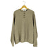 ビルブラス BILL BLASS 90s USA製 ヘンリーネック コットンニット メンズ import:L
