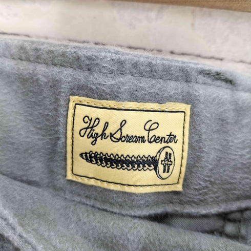 HIGH SCREAM CENTER 24AW モールスキン ベイカーパンツ domestic メンズ L