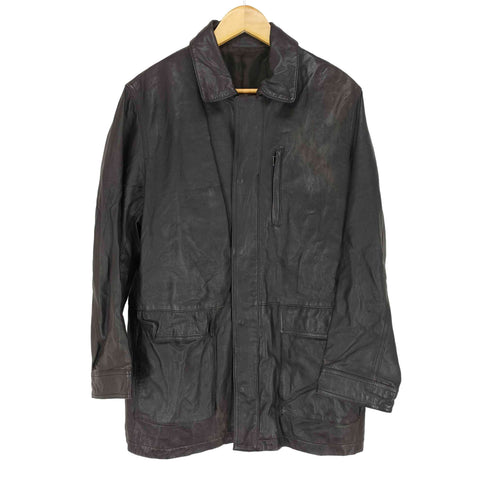 GRANDLY MEN レザーコート メンズ M