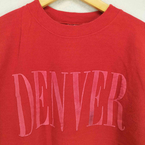 ヘインズ Hanes DENVER 発泡プリントクルーネックスウェット メンズ L