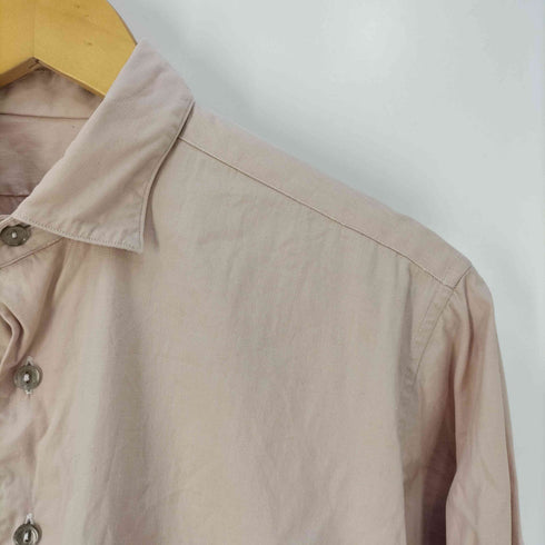 50-60s EURO VINTAGE ソリッド ユーロ グランパシャツ メンズ