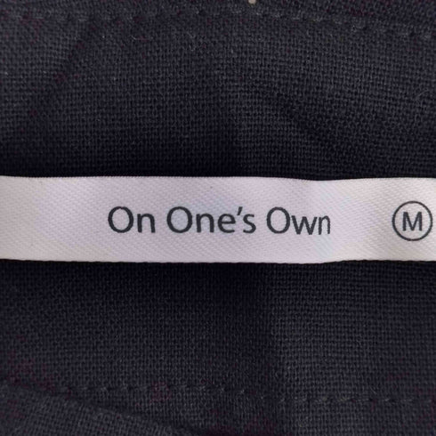 On One's Own リネンミックス・ノースリーブ・ワンピース レディース JPN:M