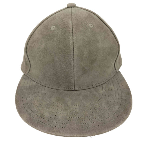 キジマタカユキ KIJIMA TAKAYUKI Goat Leather 6panel cap ゴートレザー 6パネルキャップ メンズ 3