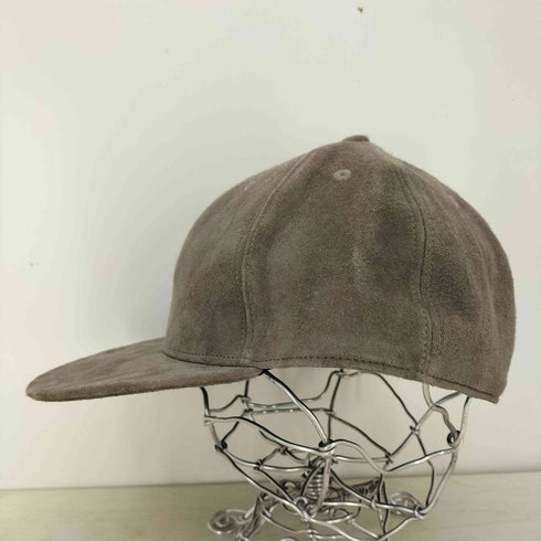 キジマタカユキ KIJIMA TAKAYUKI Goat Leather 6panel cap ゴートレザー 6パネルキャップ メンズ 3