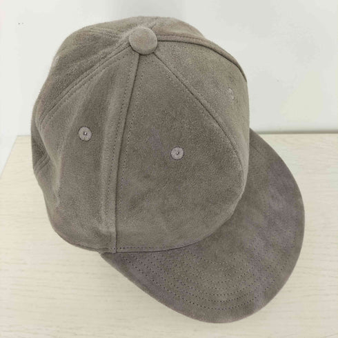 キジマタカユキ KIJIMA TAKAYUKI Goat Leather 6panel cap ゴートレザー 6パネルキャップ メンズ 3