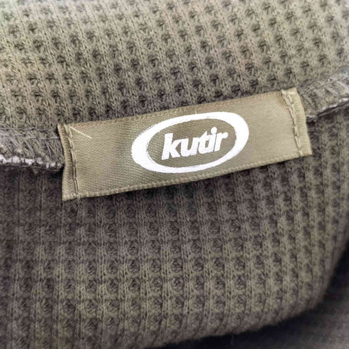 クティール kutir ワッフルハージップカットソー レディース