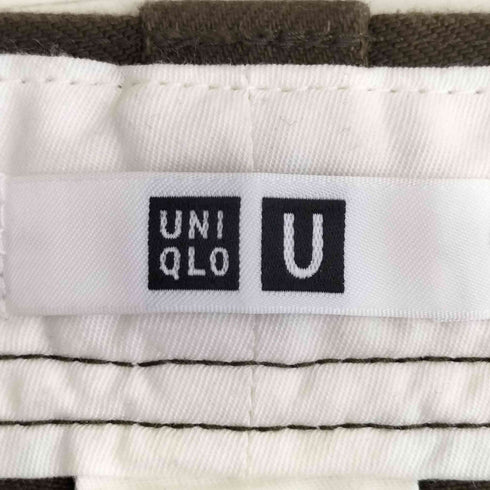 ユニクロユー UNIQLO U 24AW ワイドフィットチノ メンズ JPN:M