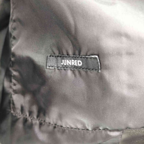 ジュンレッド JUNRed ダブルZIPシンセティックレザーブルゾン メンズ JPN:S