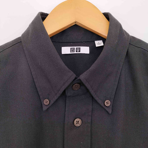ユニクロユー UNIQLO U 23AW ツイルオーバーサイズシャツ メンズ JPN:L