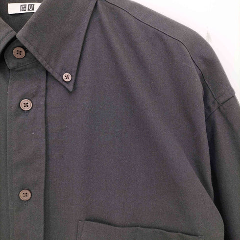 ユニクロユー UNIQLO U 23AW ツイルオーバーサイズシャツ メンズ JPN:L