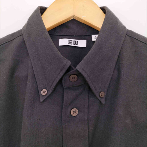 ユニクロユー UNIQLO U 23AW ツイルオーバーサイズシャツ メンズ JPN:L
