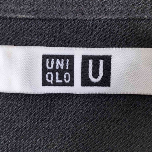 ユニクロユー UNIQLO U 23AW ツイルオーバーサイズシャツ メンズ JPN:L