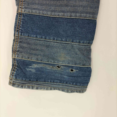 ヒステリックグラマー HYSTERIC GLAMOUR KINKY JEANS ウミヘビ ツギハギ加工 フレアデニムパンツ レディース JPN:S