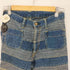 ヒステリックグラマー HYSTERIC GLAMOUR KINKY JEANS ウミヘビ ツギハギ加工 フレアデニムパンツ レディース JPN:S