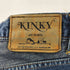ヒステリックグラマー HYSTERIC GLAMOUR KINKY JEANS ウミヘビ ツギハギ加工 フレアデニムパンツ レディース JPN:S