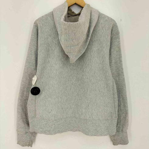 チャンピオン Champion 80s USA製 REVERSE WEAVE トリコタグ EAST BURG FIELD HOCKEY 三段 プルオーバーパーカー メンズ import:L