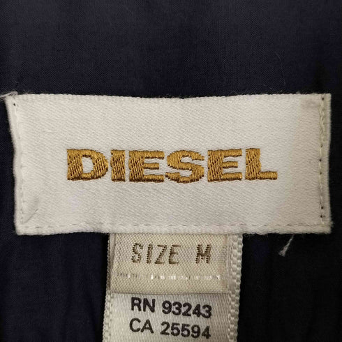ディーゼル DIESEL バックチェーン刺繍 半袖シャツ メンズ import:M