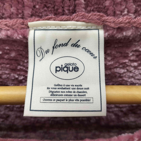 ジェラートピケ gelato pique モールプルオーバー レディース FREE