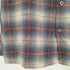 ペンドルトン PENDLETON 70s USA製 エルボーパッチ ウール オンブレチェックシャツ メンズ import:M