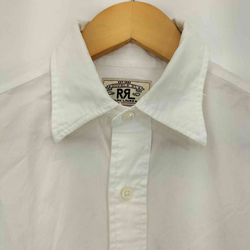 ダブルアールエルラルフローレン RRL RALPH LAUREN コットン ブロードシャツ メンズ