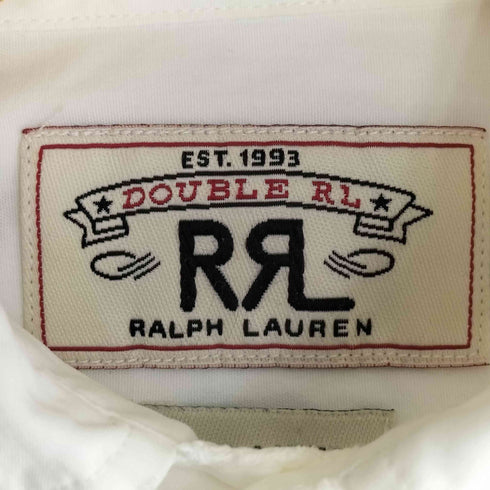 ダブルアールエルラルフローレン RRL RALPH LAUREN コットン ブロードシャツ メンズ