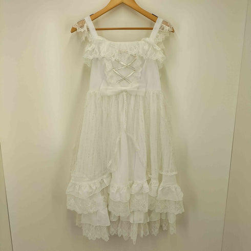 lolirime リボン レース キャミ ワンピース レディース JPN:M